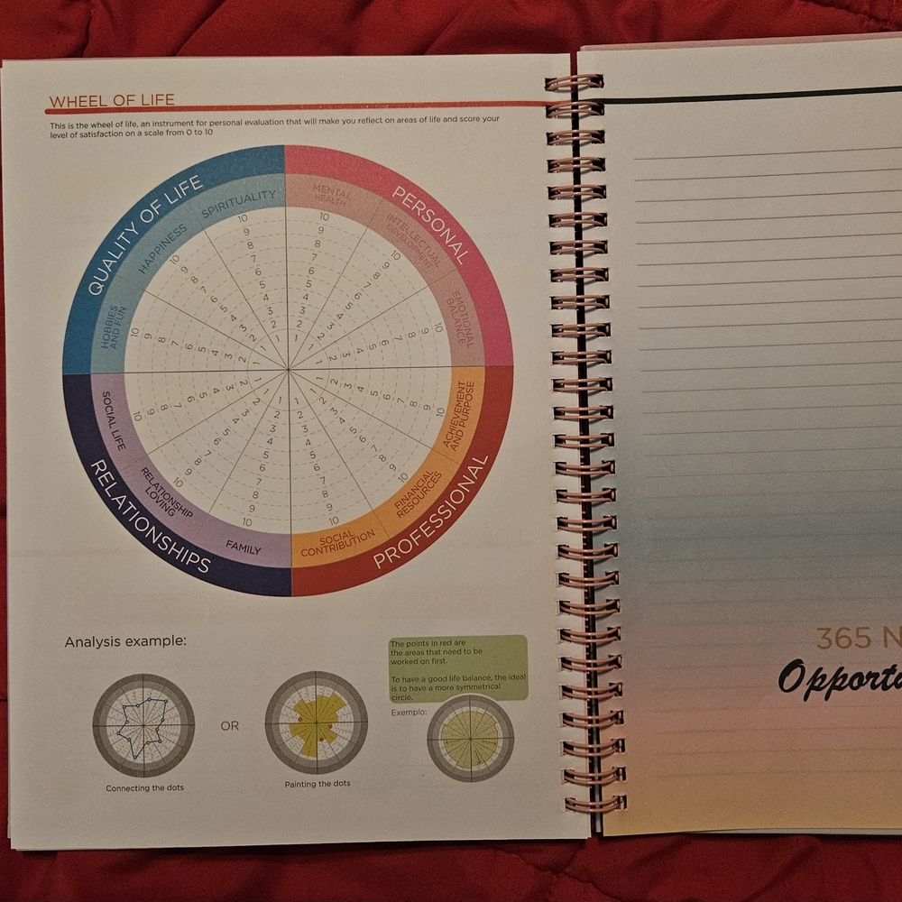 Pink Planner with Stickers and Green Pens - Picture 7 of 9